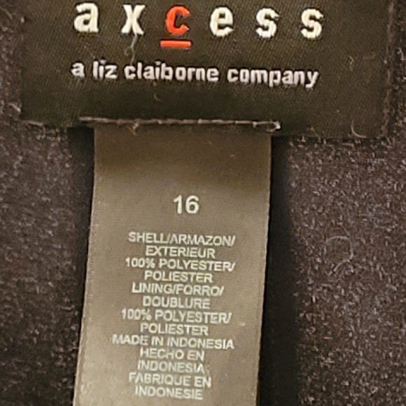 Axcess Like New Summer sleeveless Black Colorfu - Picture 3 of 3